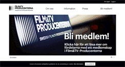 Desktop Screenshot of filmtvp.se